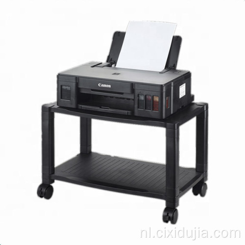 Extra brede 3-laags printerwagen met 4 wielen